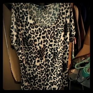 Cheetah print top